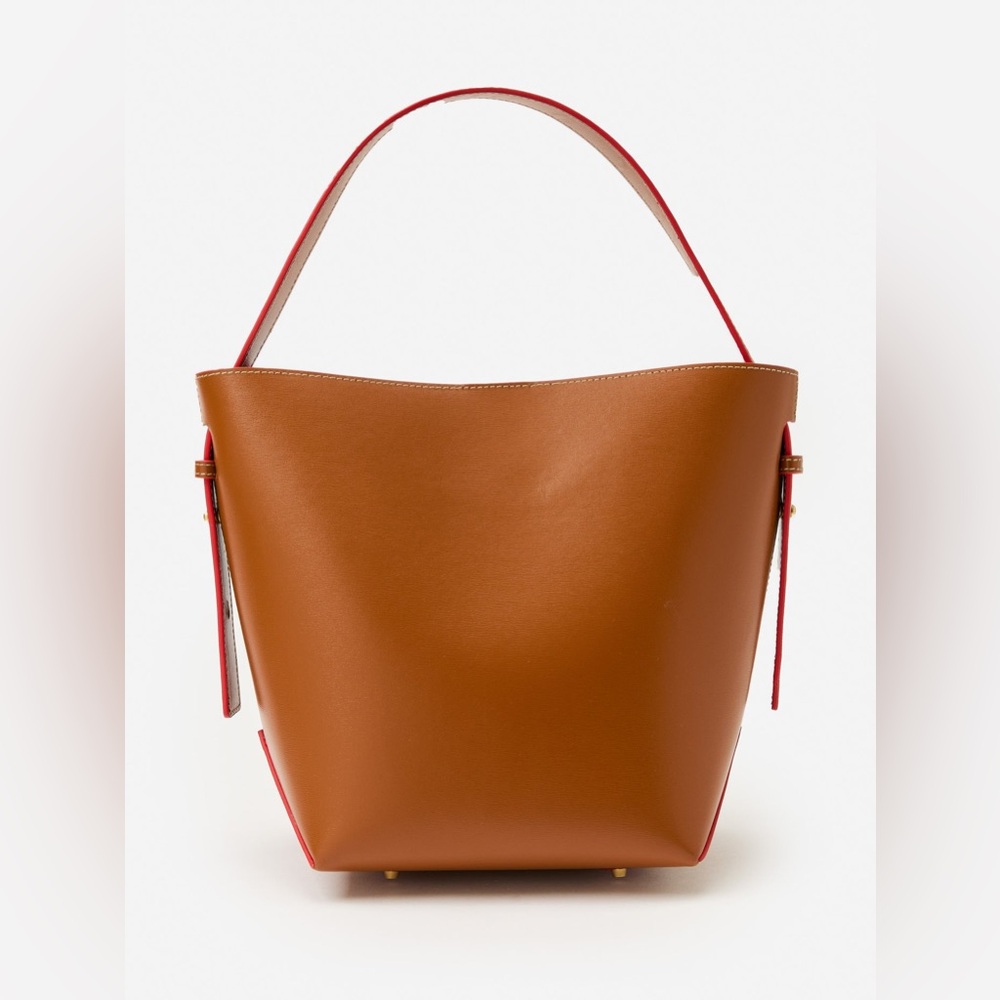 BRAND NEW J. McLaughlin Crawford Leather Bucket Bag